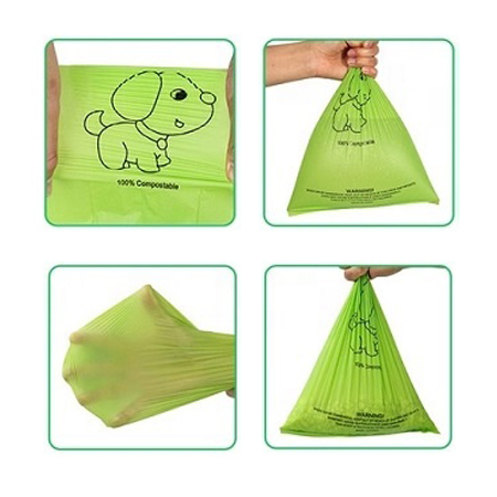 Degradable Leak-Proof Dog Poop Garbage Bag